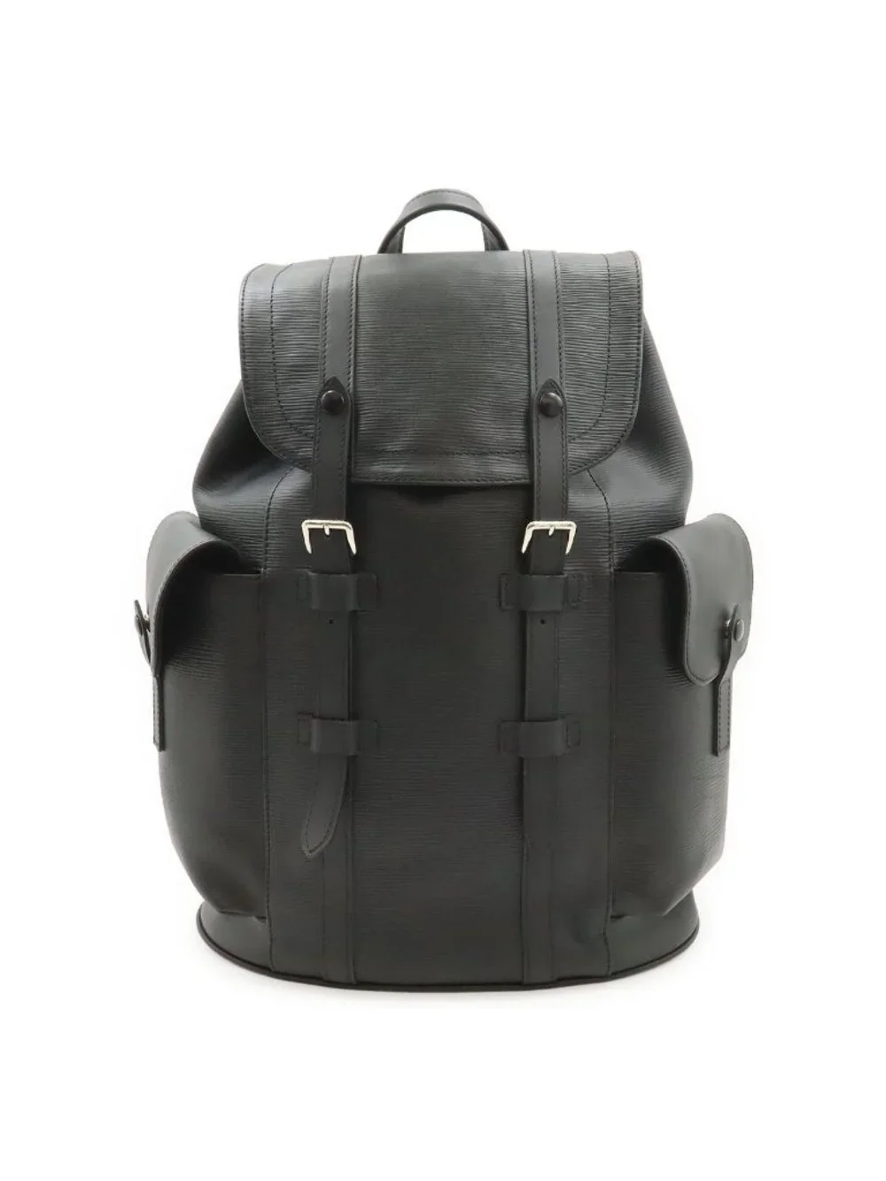 Louis Vuitton Epi Christopher PM Backpack Leather Noir Black